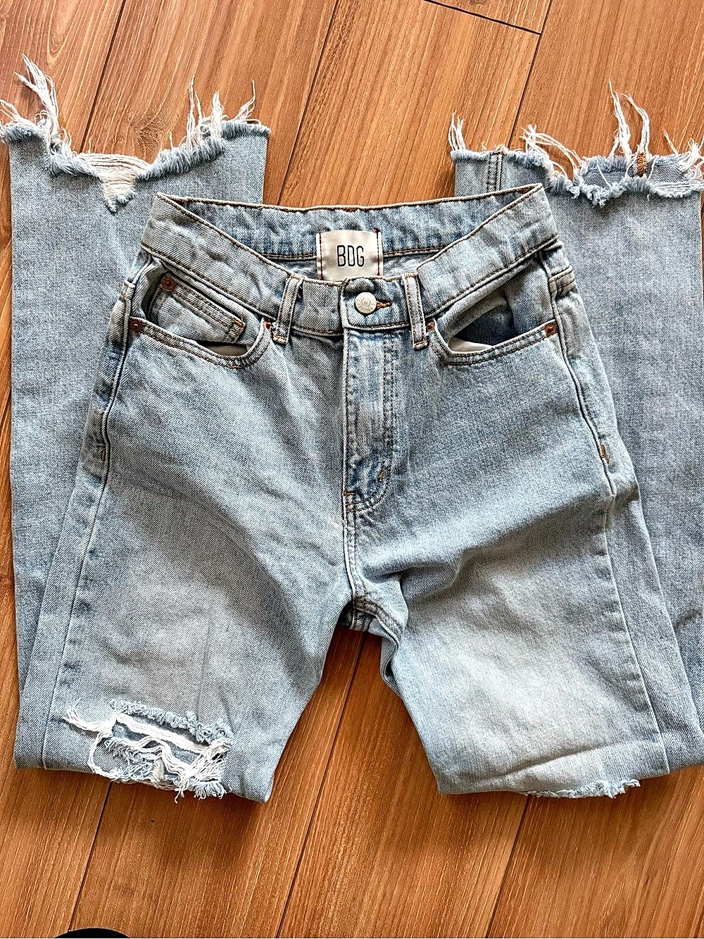 BDG Cowboy Jeans Distressed Blue Jeans Waist 25